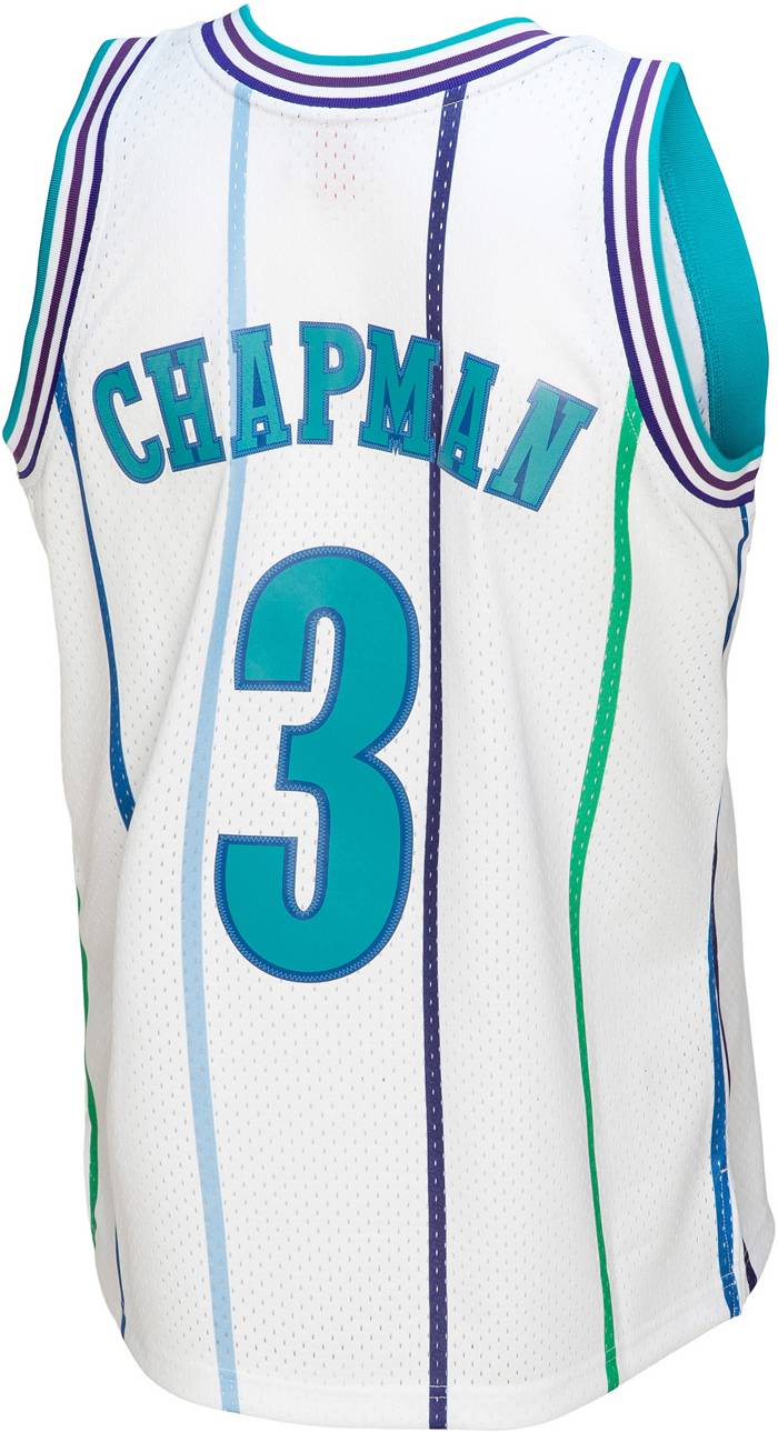Shop Mitchell & Ness Charlotte Hornets Rex Chapman Swingman Jersey