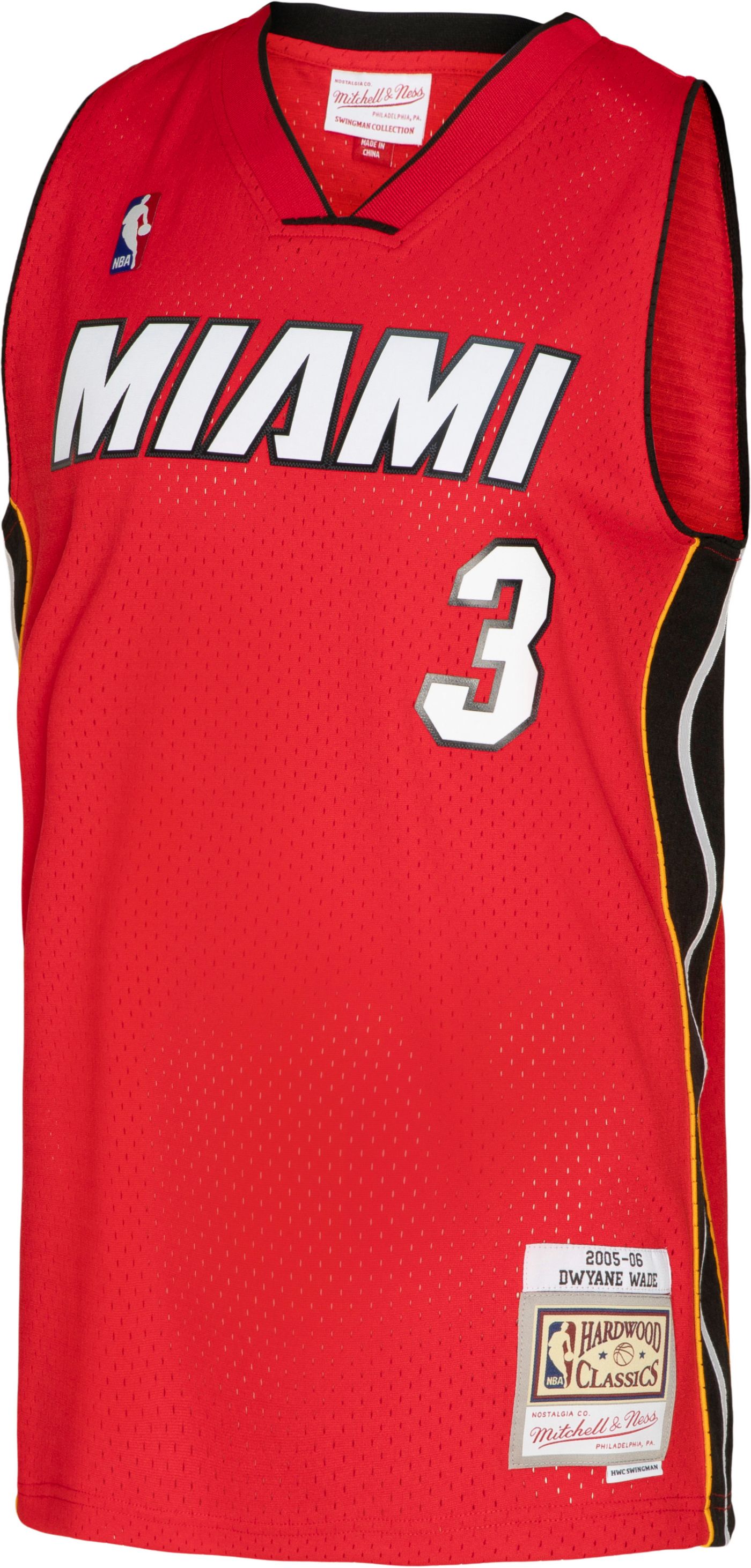 Miami Heat Dwayne Wade 05-06 Jersey Small Mitchell good & Ness Hardwood Classic New