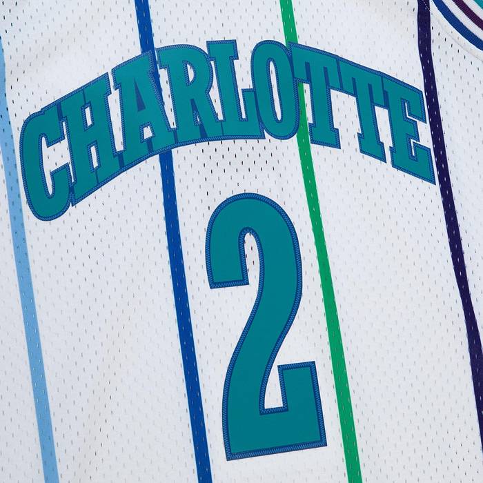 Mitchell & Ness NBA Charlotte Hornets Hardwood Classics White