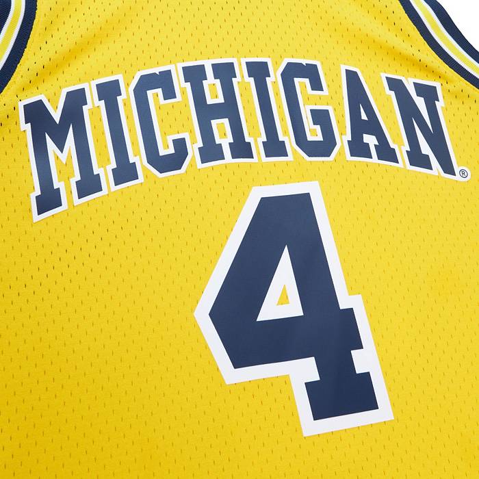 Youth Jordan Brand #1 Navy Michigan Wolverines Team Replica Basketball  Jersey
