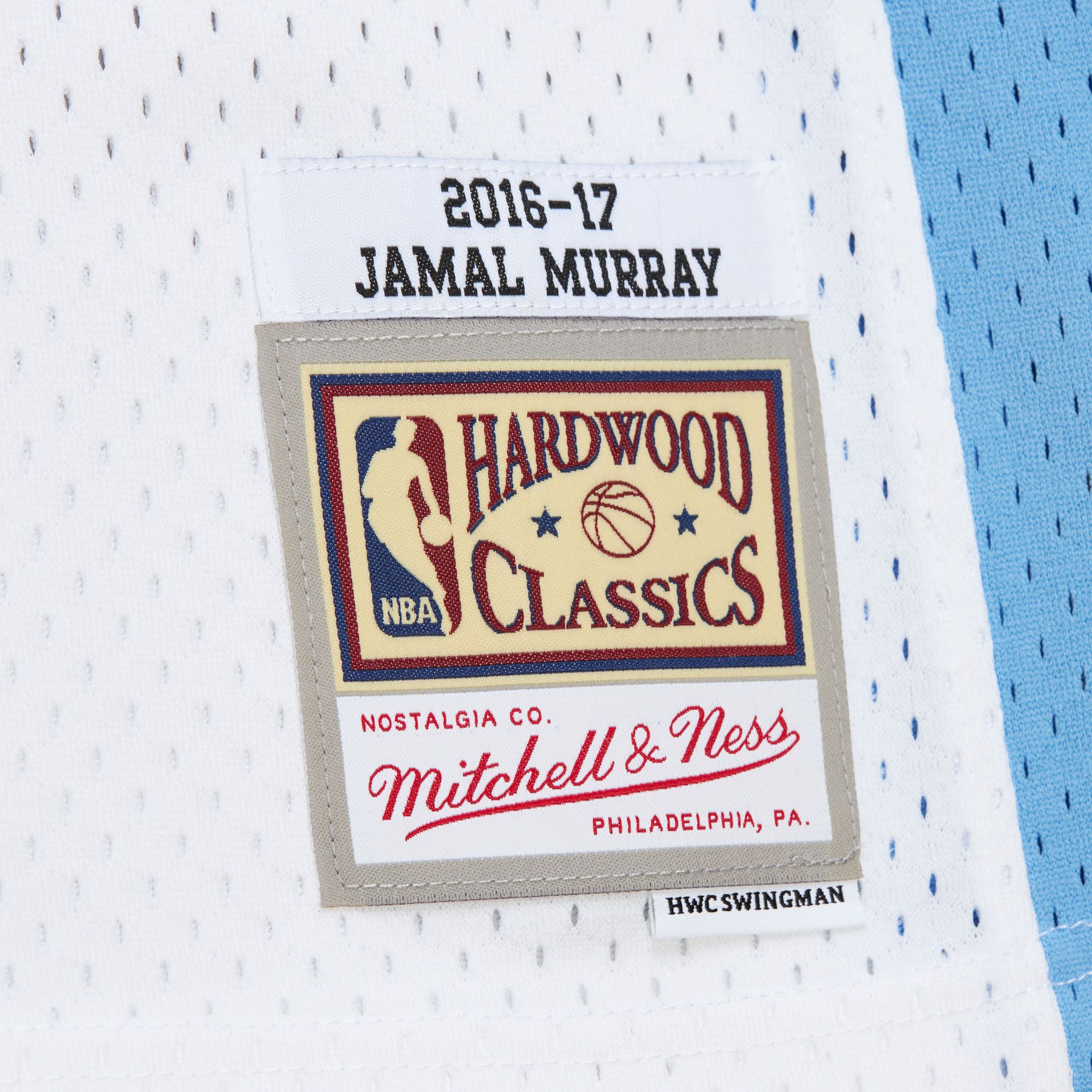 Mitchell and Ness Men's Denver Nuggets 2016 Jamal Murray #27 Swingman Jersey product image