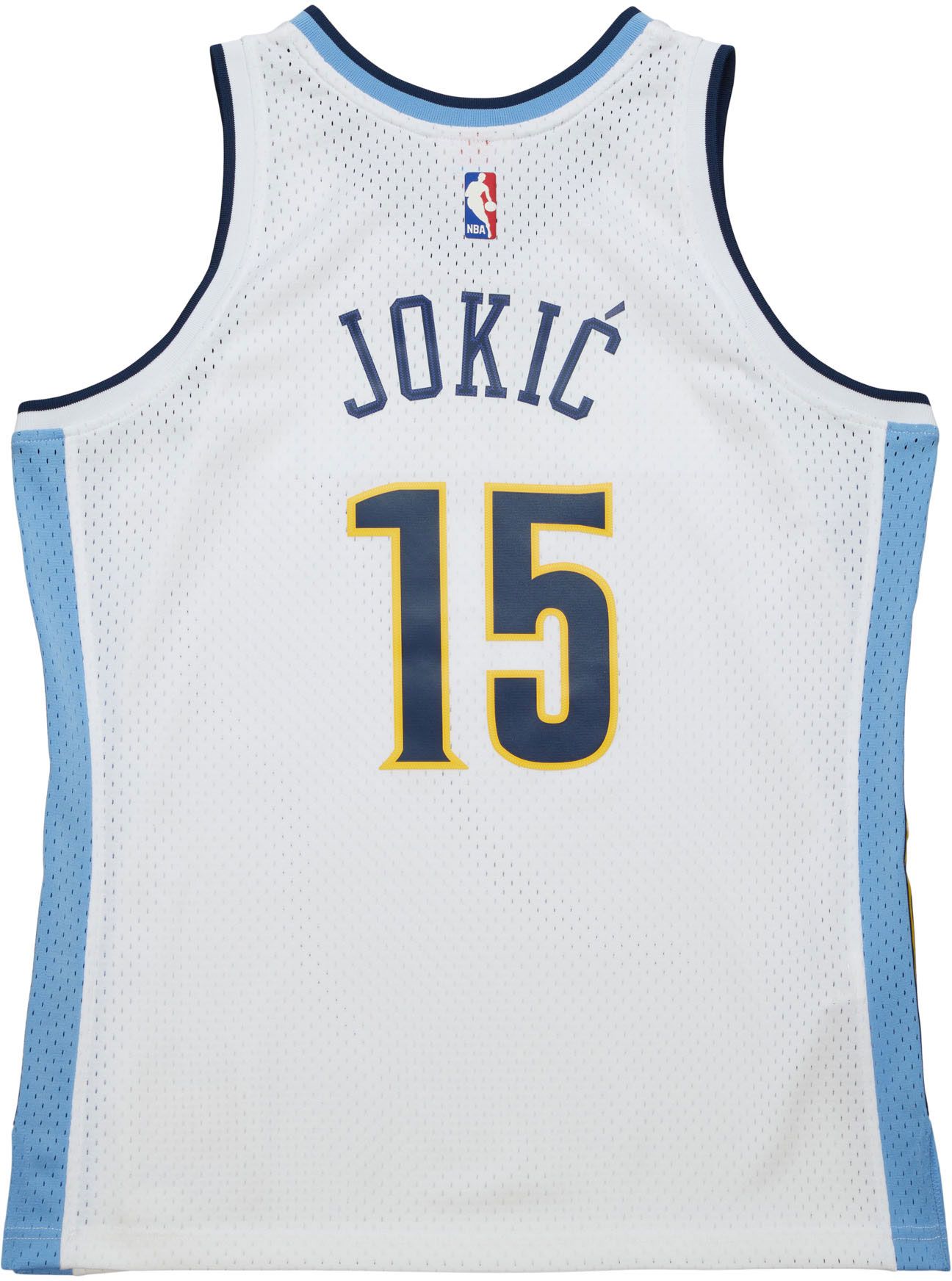 Mitchell and Ness Men's Denver Nuggets 2016 Nikola Jokic #15 Swingman Jersey product image