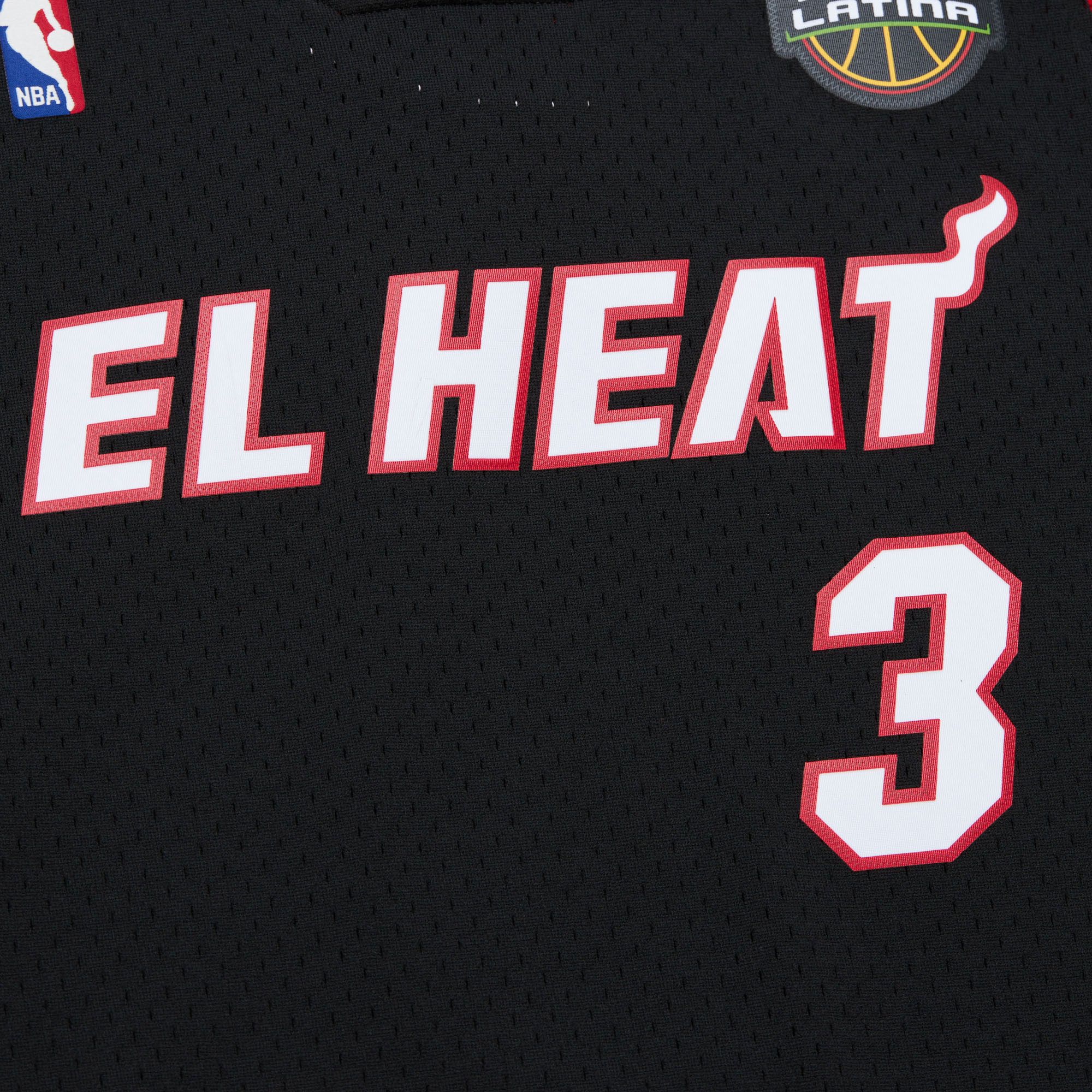 Mitchell & Ness Men's Miami Heat 2008 Dwyane Wade #3 Swingman Jersey product image