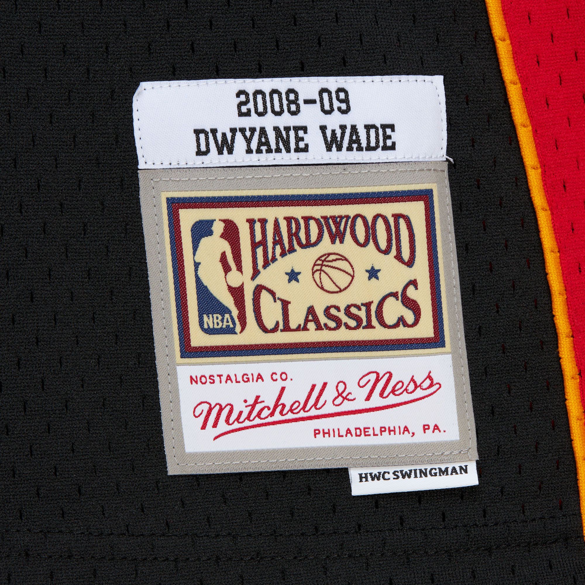 Mitchell & Ness Men's Miami Heat 2008 Dwyane Wade #3 Swingman Jersey product image