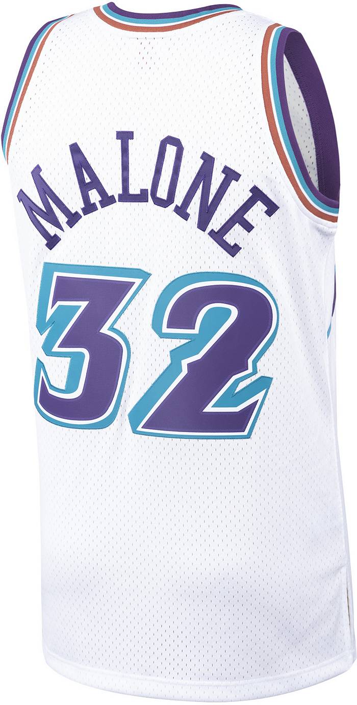 Karl Malone Utah Jazz Hardwood Classics NBA Jersey Men’s Size M