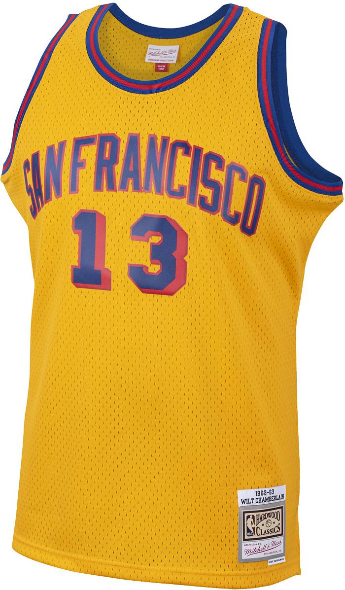 Nike Men's Golden State Warriors Stephen Curry #30 Hardwood Classic Dri-Fit Swingman Jersey - Blue - XL Each