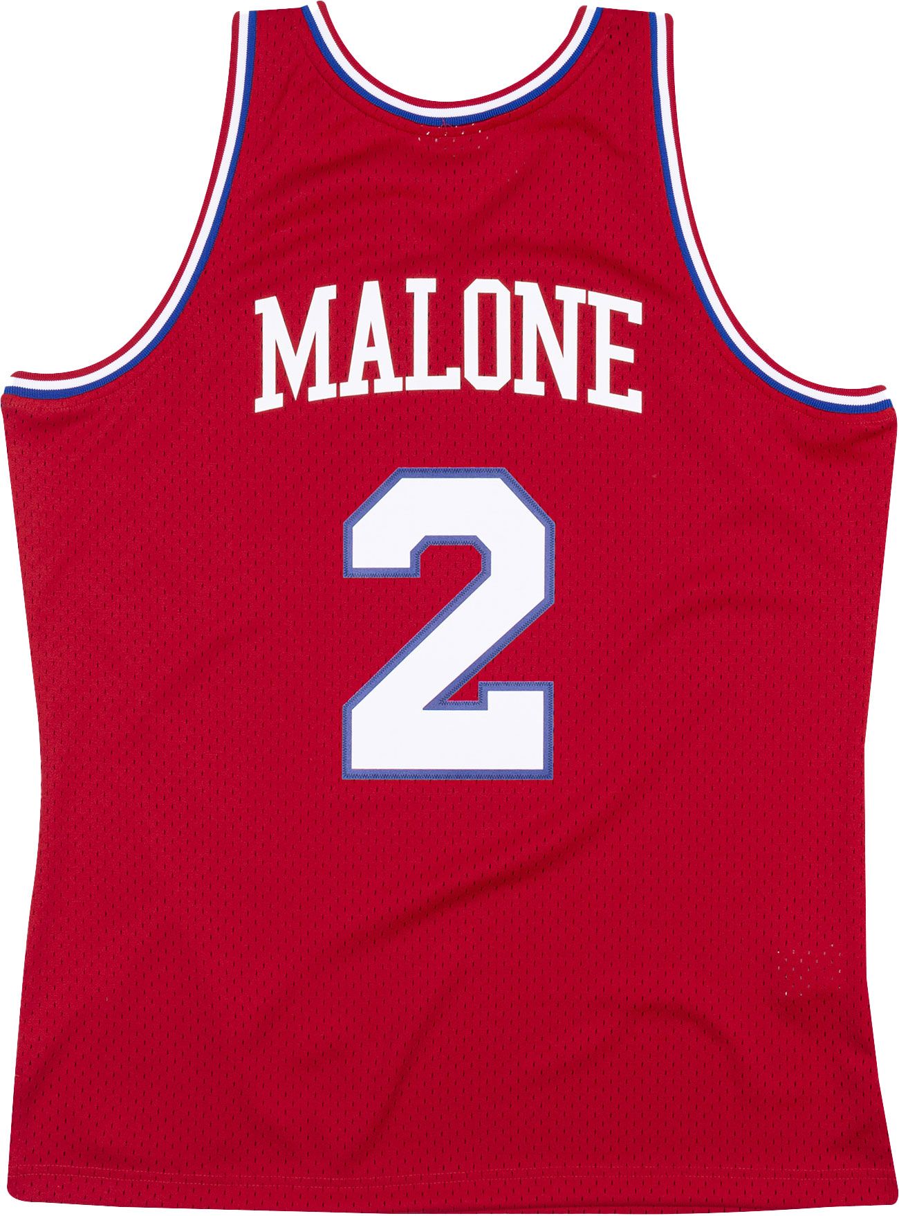 Mitchell & Ness Men's Philadelphia 76ers 1982 Karl Malone #2 Swingman Jersey product image