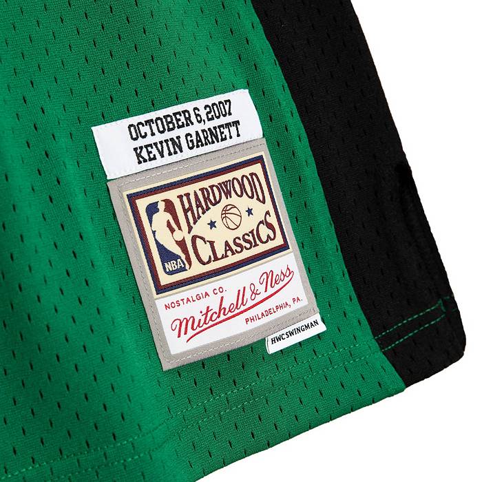 Mitchell & Ness Men's Boston Celtics Kevin Garnett #5 Swingman Green Jersey
