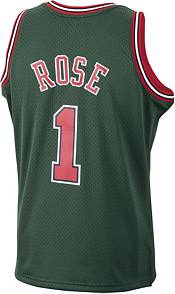 Mitchell Ness NBA Authentic Alt Jersey Bulls Green Derrick Rose #1 Size XL