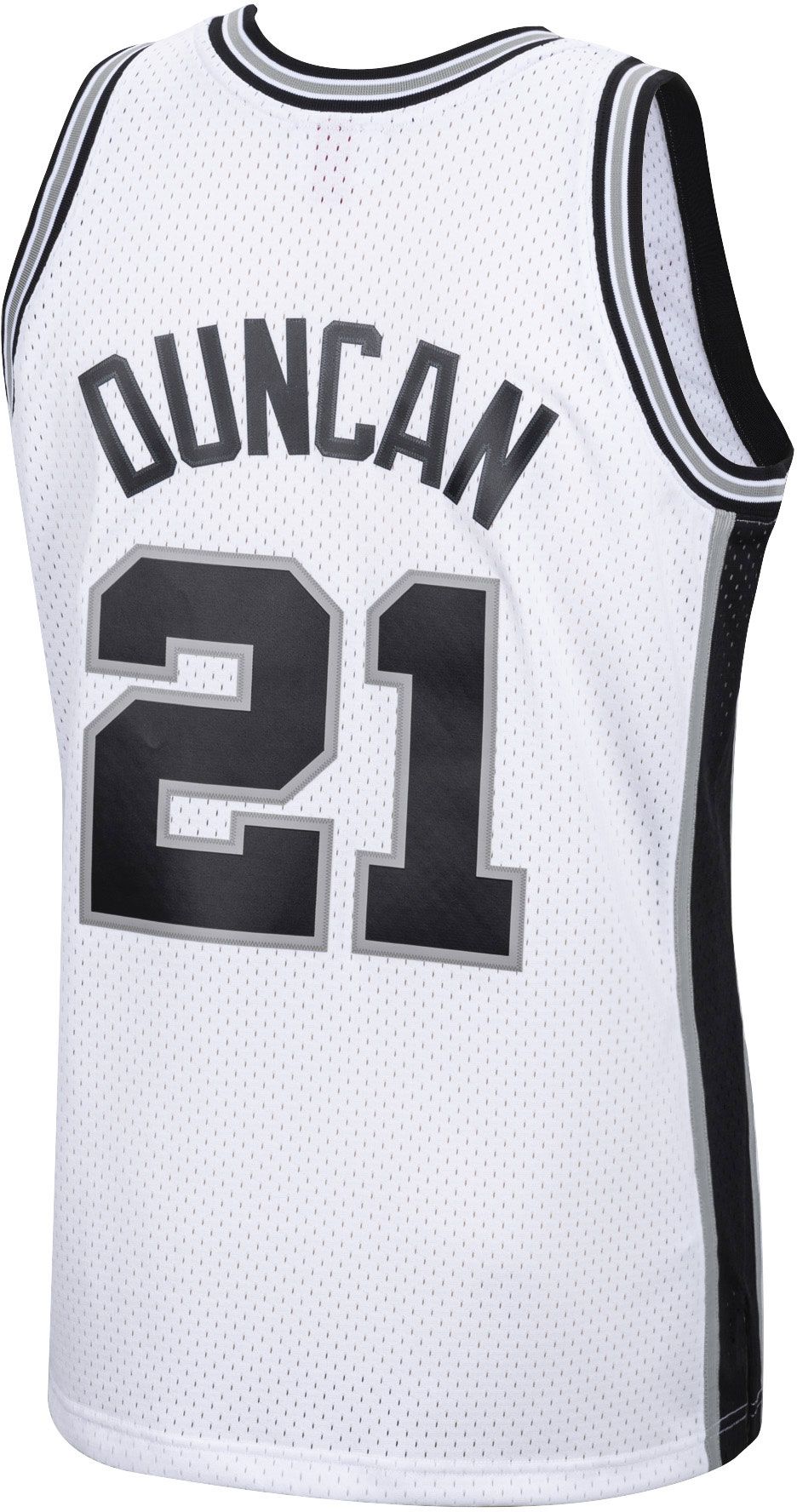 Mitchell & Ness Men's 1998 San Antonio Spurs Tim Duncan #21 White Hardwood Classics Swingman Jersey product image