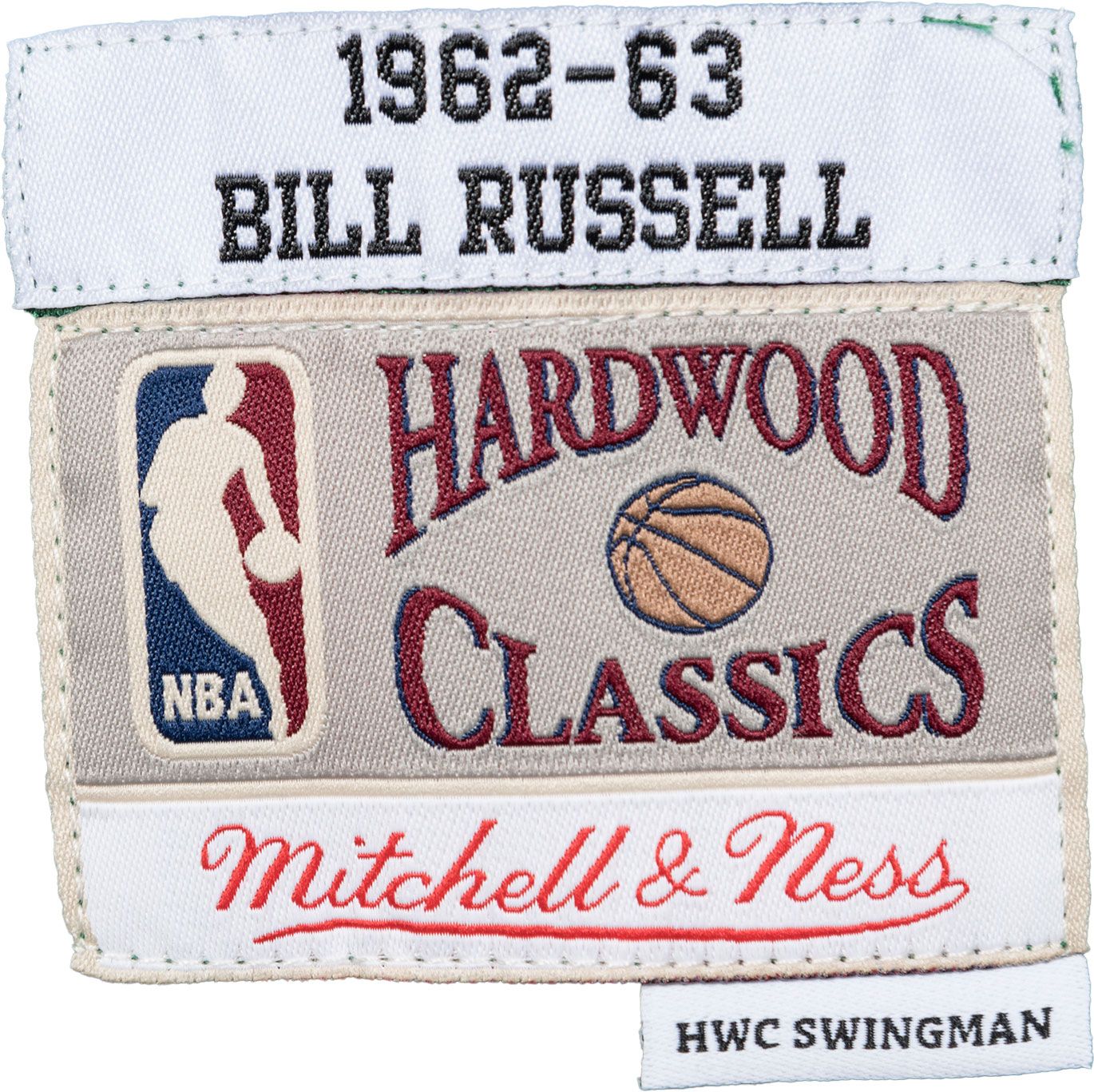 Mitchell and Ness Men's Boston Celtics 1962 Bill Russell #6 Swingman Jersey product image