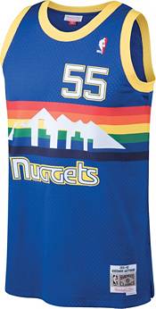 Mitchell & Ness Denver Nuggets #55 Dikembe Mutombo white Swingman