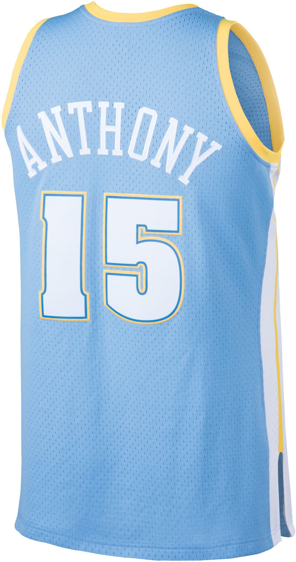 Mitchell & Ness Men's Denver Nuggets Carmelo Anthony # 15 Royal Hardwood Classics Jersey product image