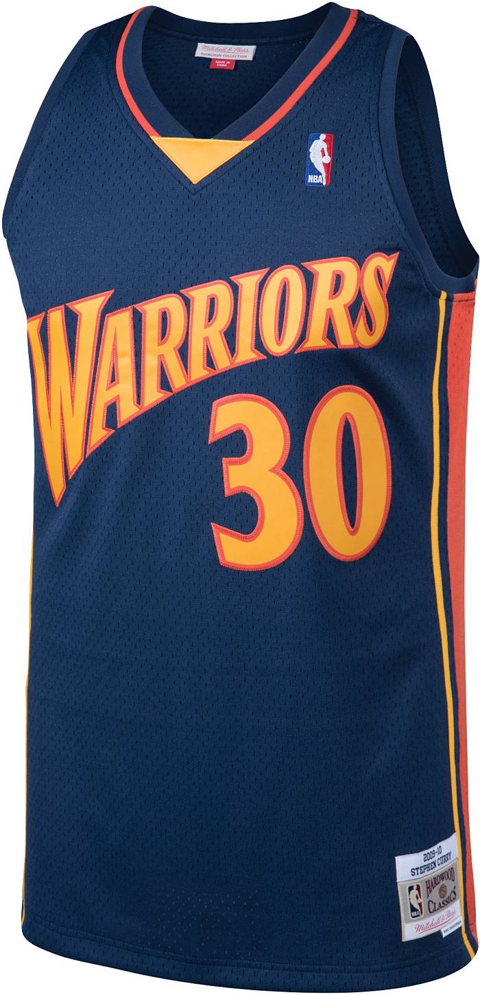 Nike Stephen Curry Golden State Warriors Navy City Edition Swingman Jersey Size: Large