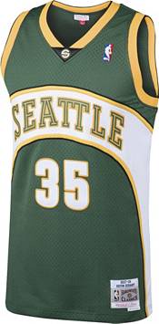 Mitchell & Ness Men's Seattle SuperSonics Kevin Durant #35 Swingman Green Jersey product image