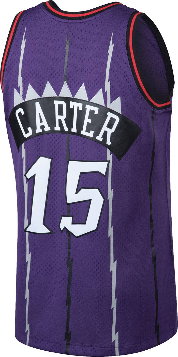 Mitchell & Ness Toronto Raptors #15 Vince Carter purple Swingman Jersey