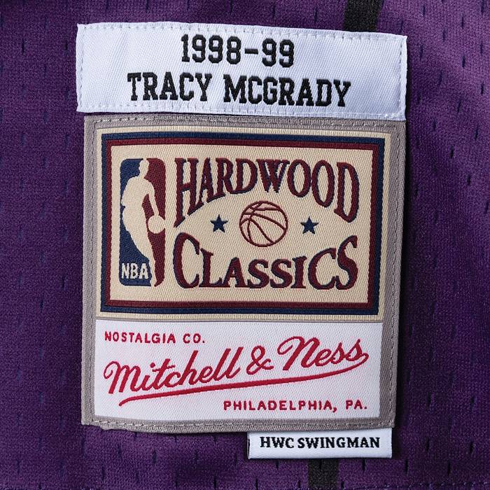 Tracy McGrady Chinese New Year CNY Hardwood Classic Swingman Jersey- Mens  Purple/Gold