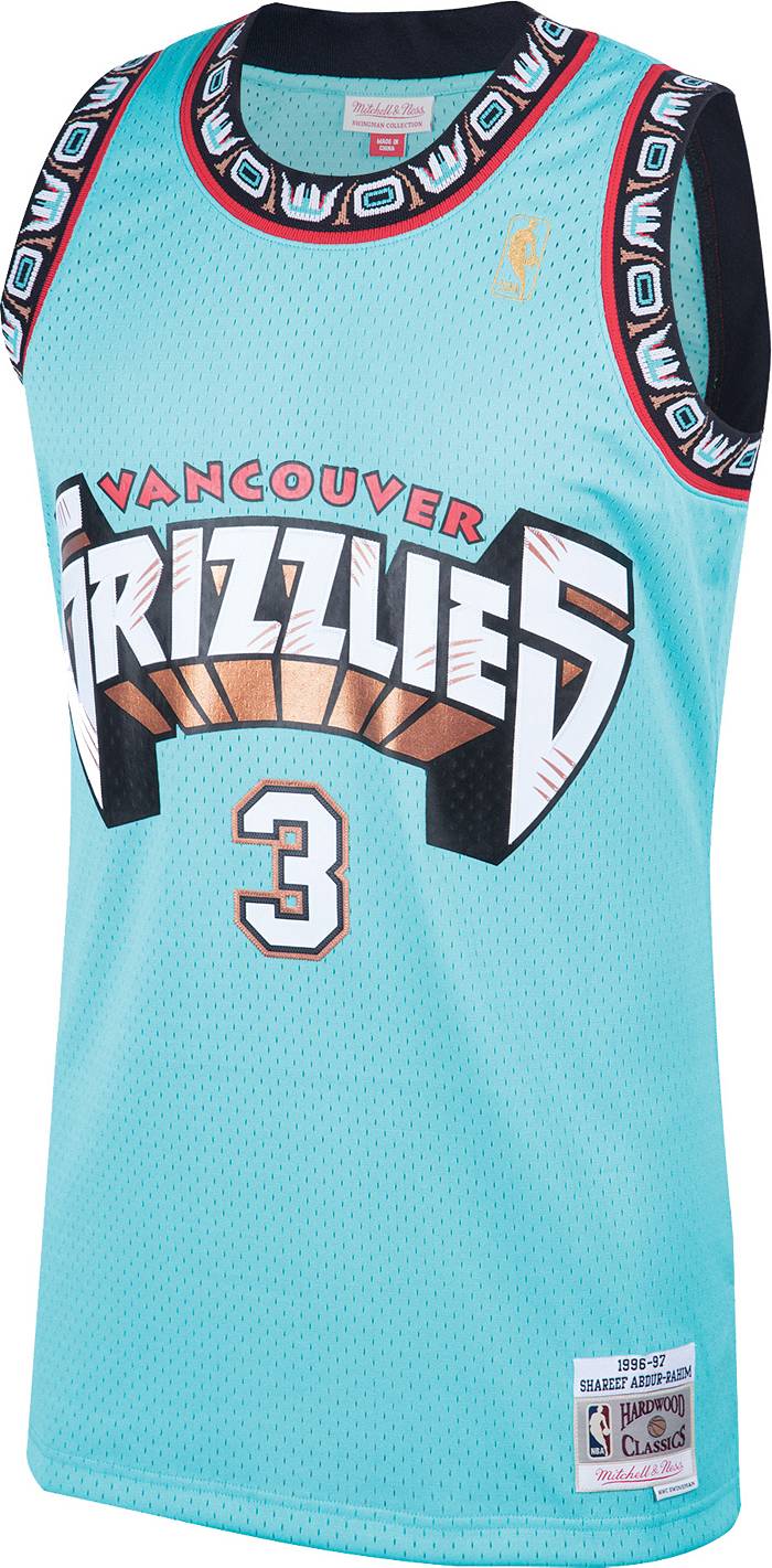 Men's Mitchell & Ness Red/Teal Vancouver Grizzlies 1996/97