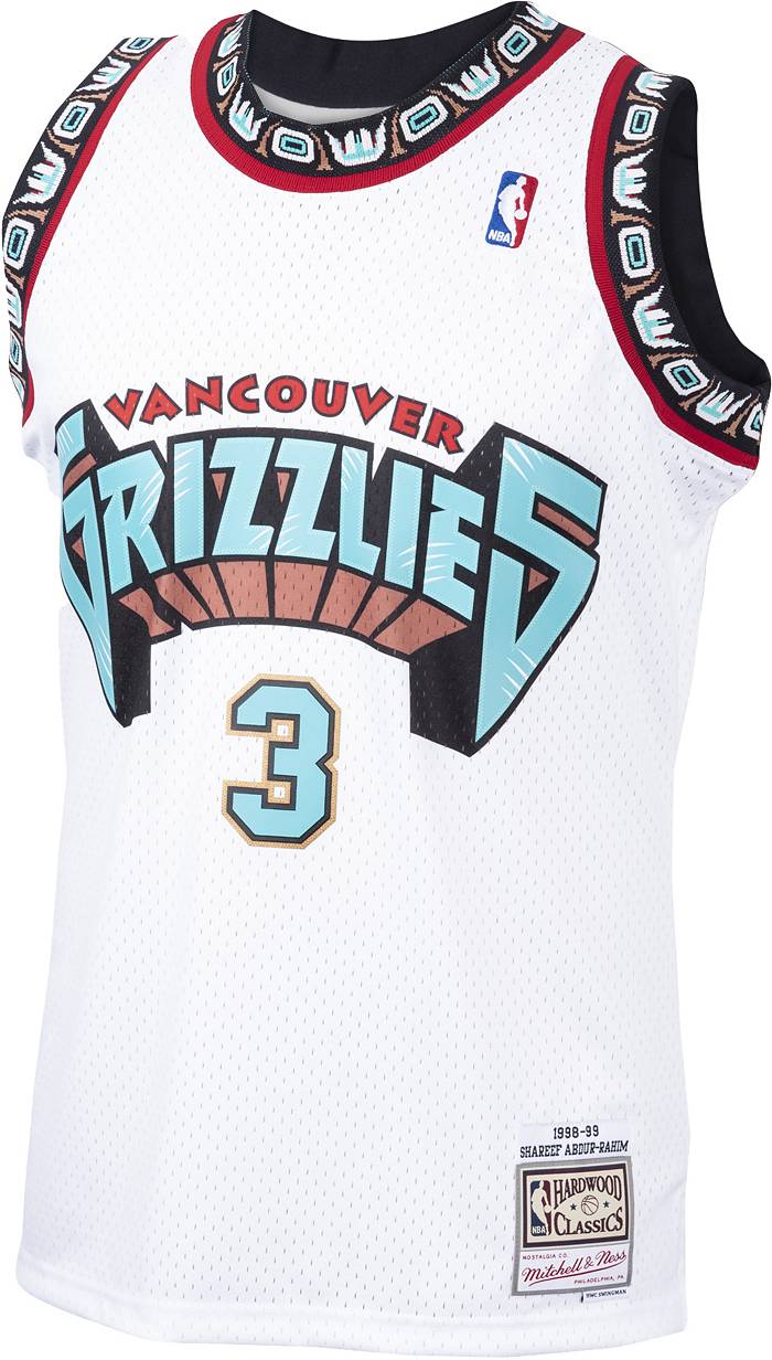Mitchell & Ness Authentic Shareef Abdur-Rahim Vancouver Grizzlies 1996-97 Jersey