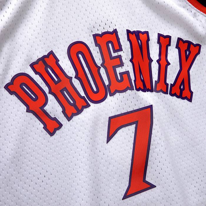 Mitchell & Ness, Shirts, Authentic Mitchell And Ness Kevin Johnson  Phoenix Suns Jersey Worn 2 Times