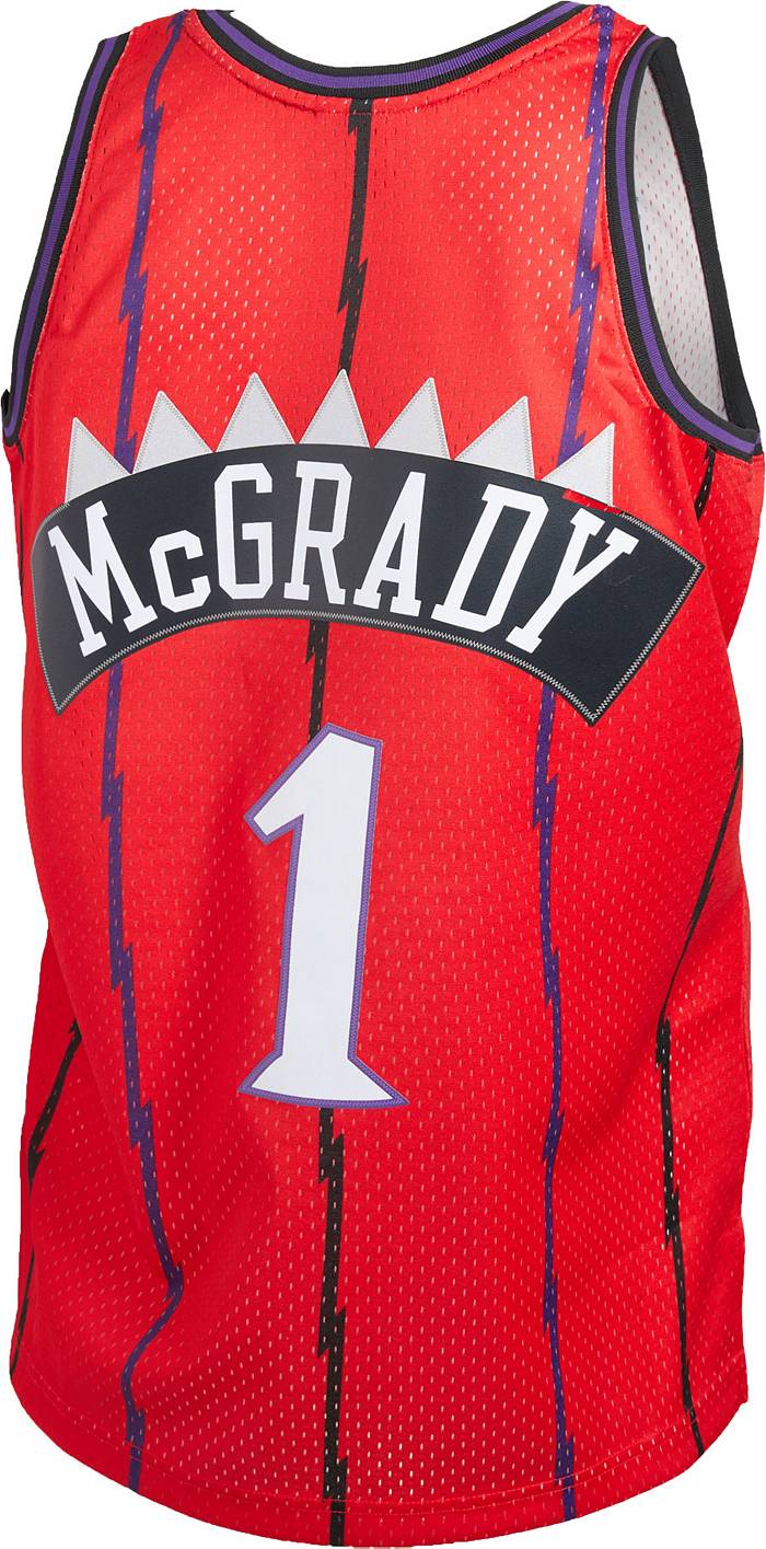 Mitchell and Ness Kids' Toronto Raptors Tracy McGrady #1 Swingman Home  Jersey
