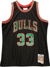 Men's Chicago Bulls Scottie Pippen adidas Black Hardwood Classics