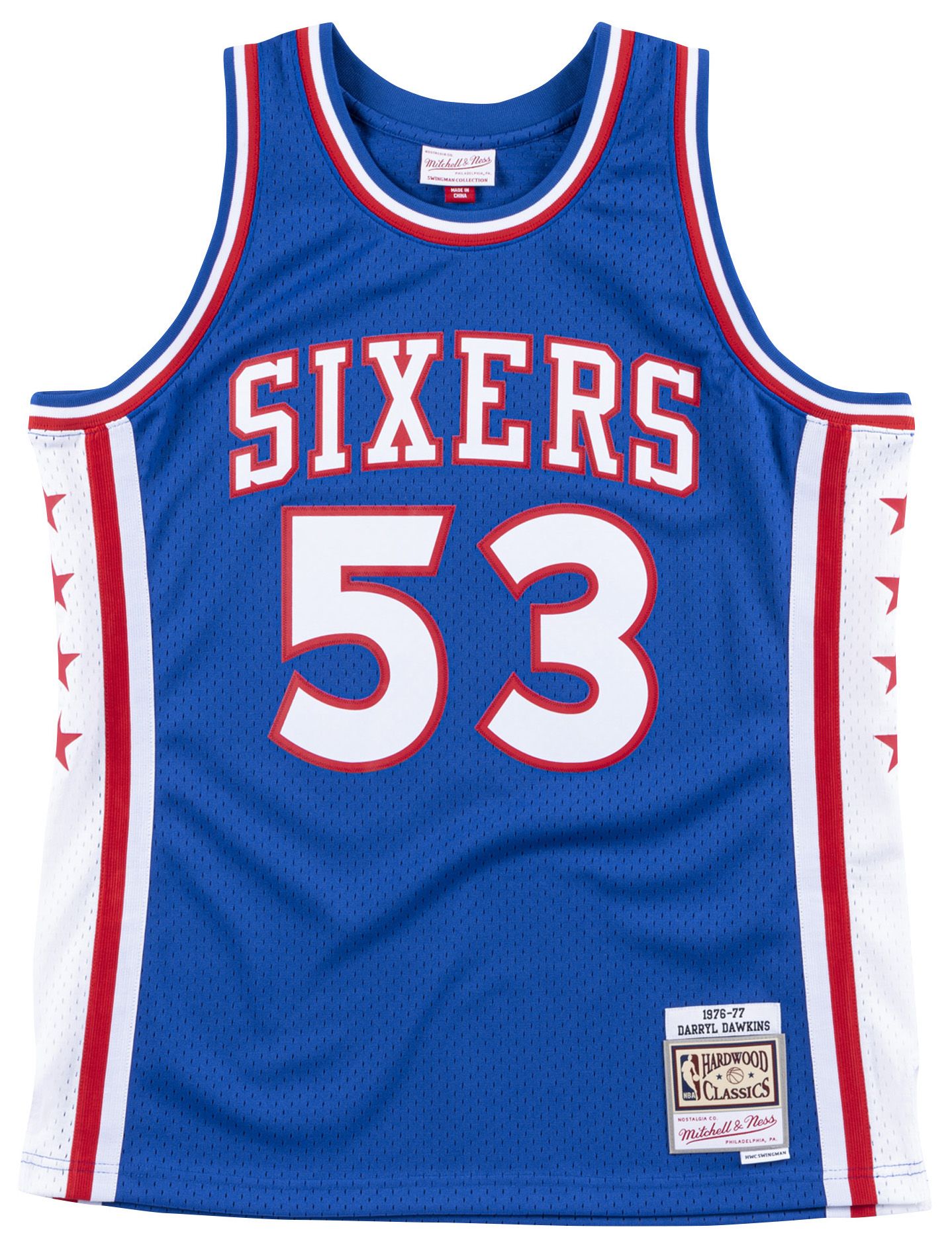 Mitchell & Ness Adult Philadelphia 76ers Darryl Dawkins #53 Swingman '76 Jersey product image
