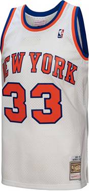 Patrick Ewing New York Knicks Mitchell & Ness 1991-92 Hardwood Classics  Doodle Swingman Jersey - White