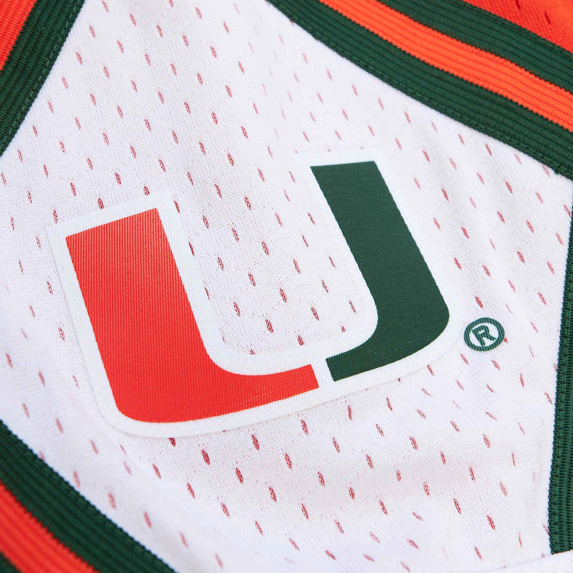 Mitchell & Ness Men's Miami Hurricanes Orange 1992 Swingman Shorts product image