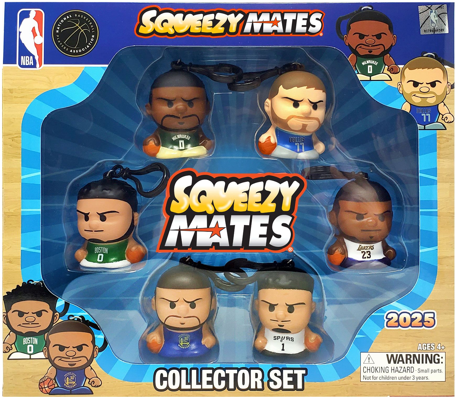 Party Animal NBA Squeezymates Gift Set product image