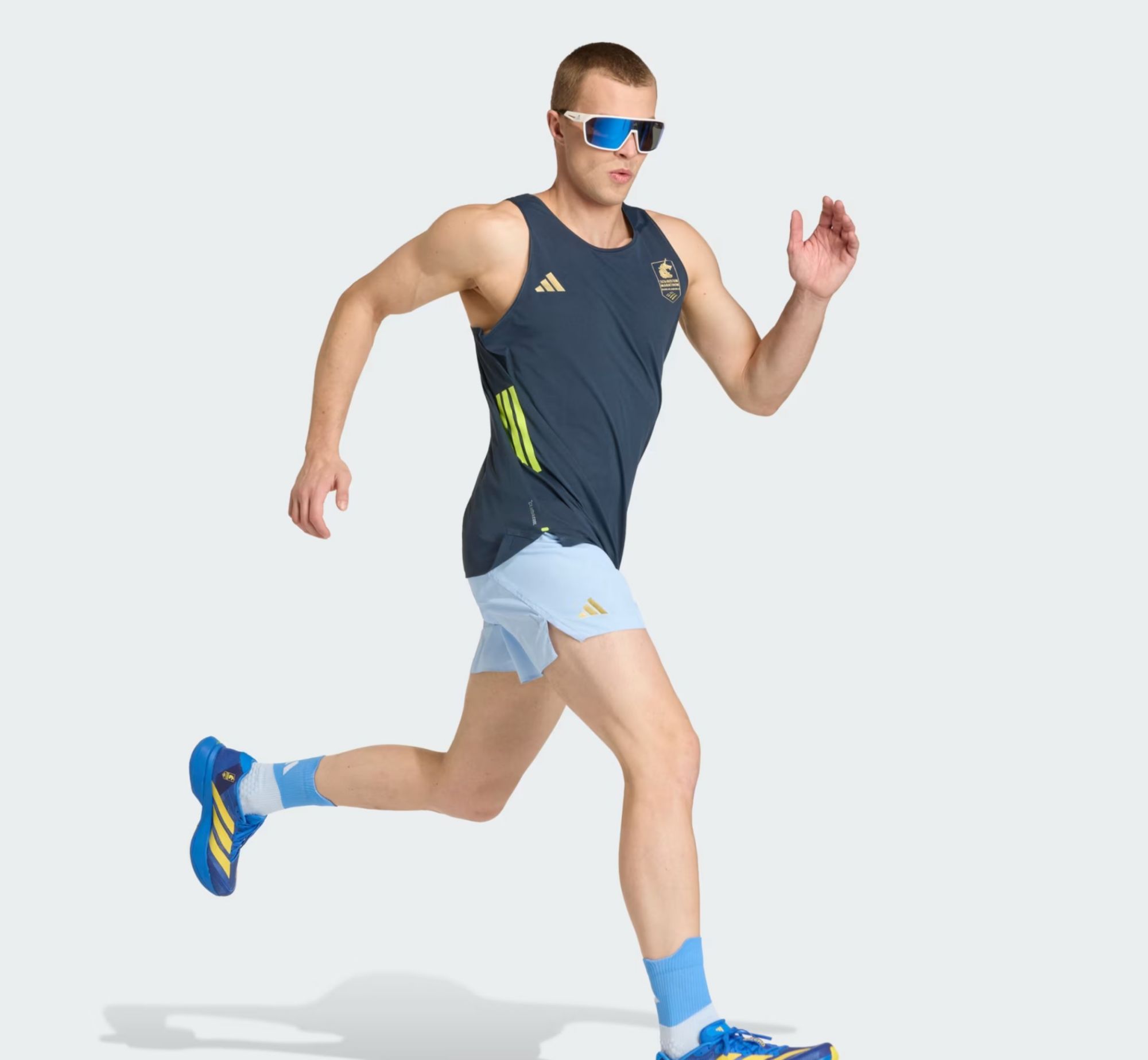 adidas Men's Boston Marathon 2026 Tank Top product image