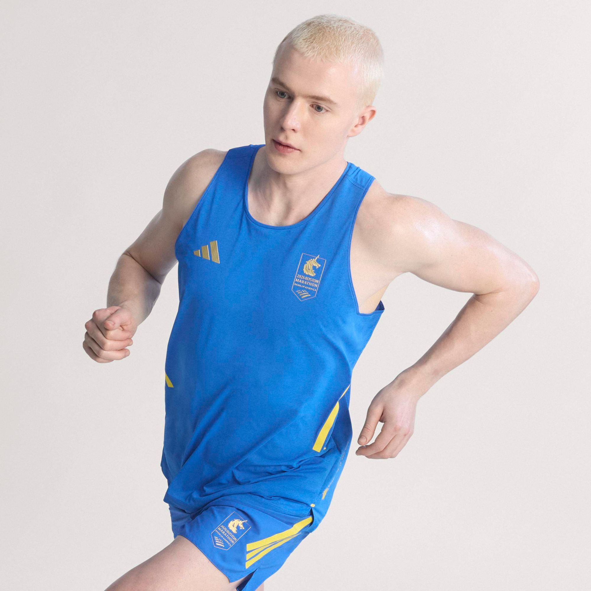 adidas Men's Boston Marathon 2026 Tank Top product image