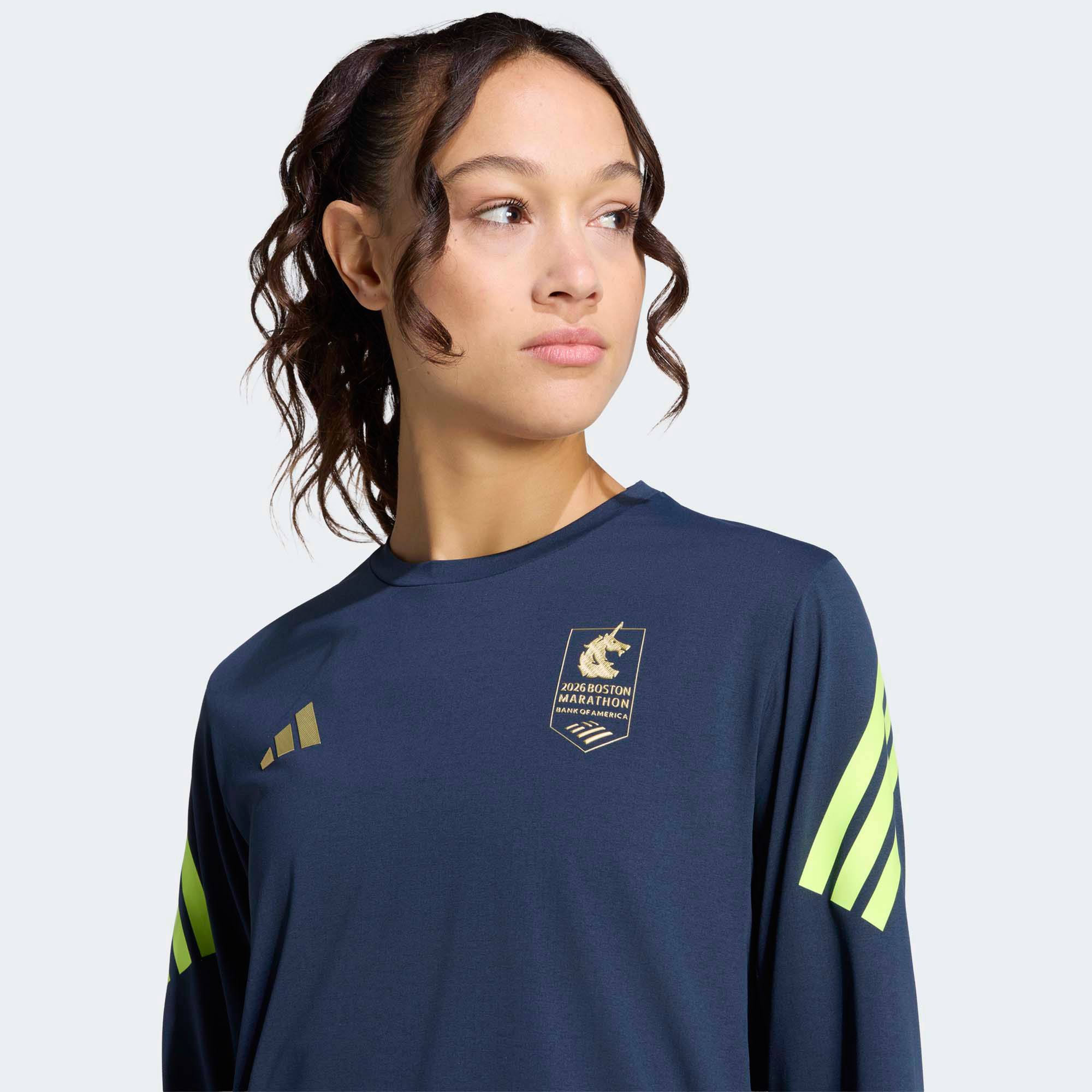 adidas Women's Boston Marathon 2026 Running Long Sleeve Tee product image