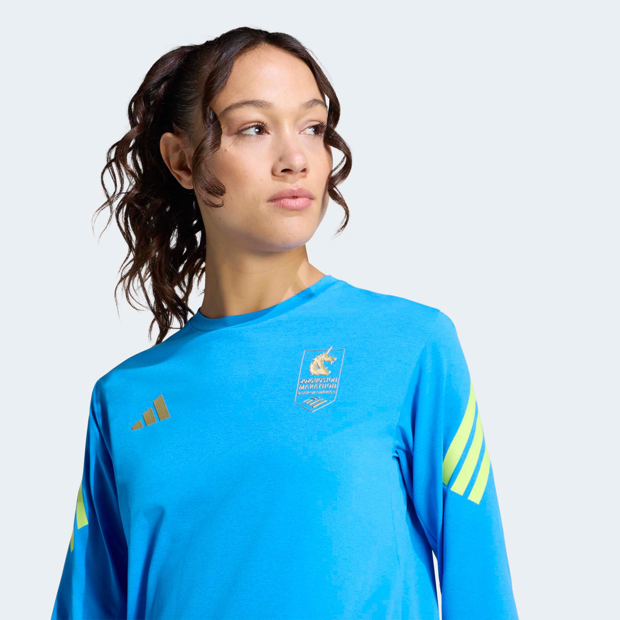 adidas Women's Boston Marathon 2026 Running Long Sleeve Tee product image