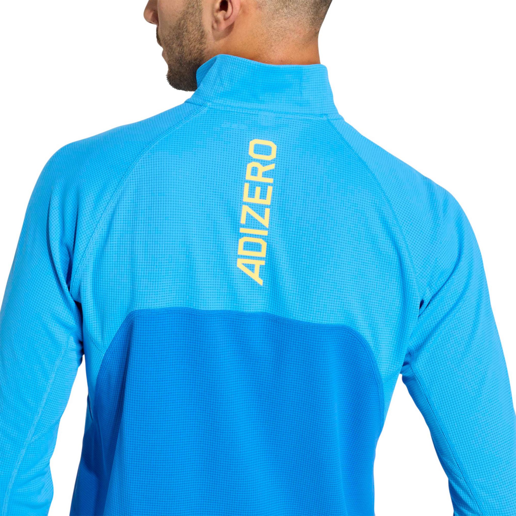 adidas Men's Boston Marathon 2026 1/2 Zip Long Sleeve Shirt product image