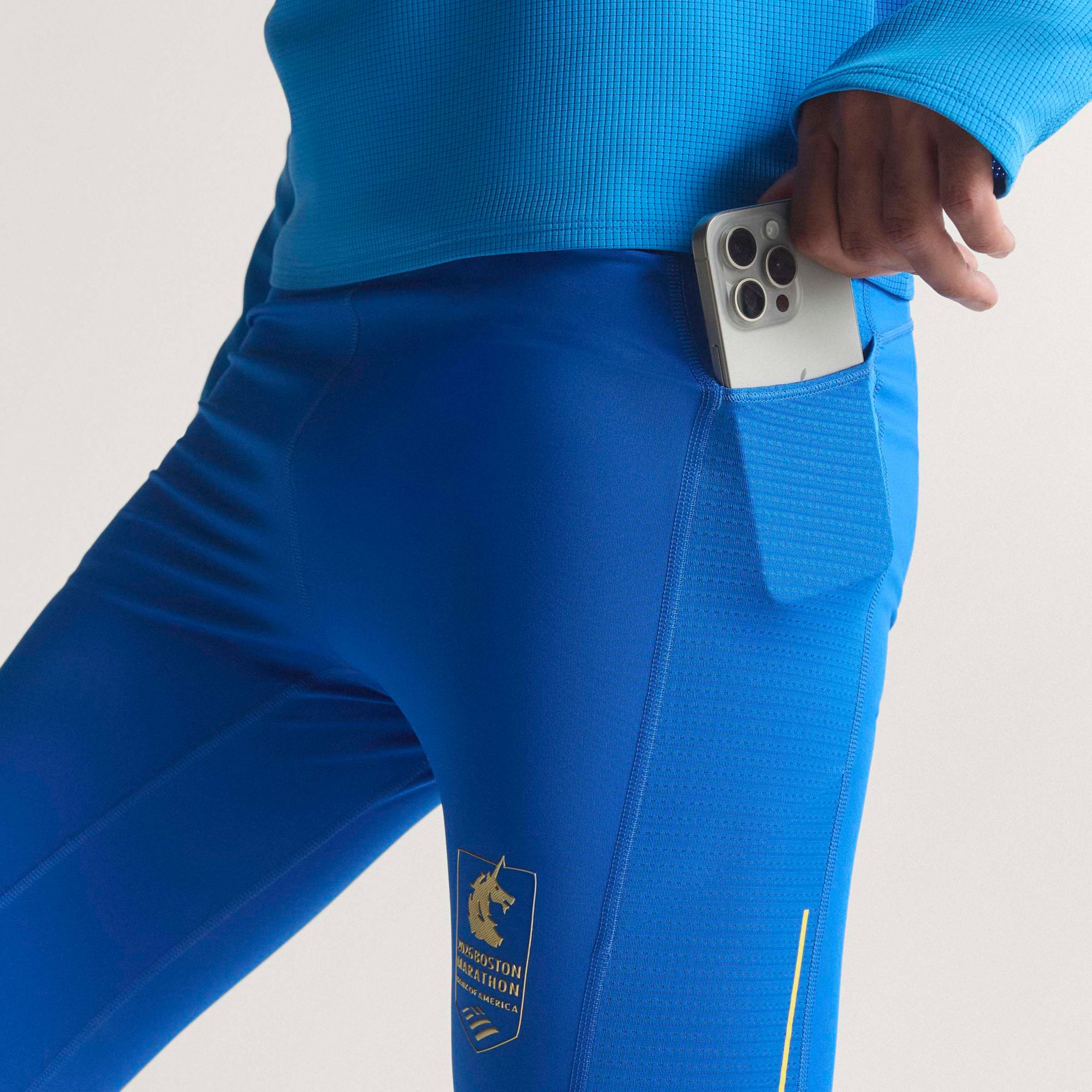adidas Men's Boston Marathon 2026 Celebration Tights product image