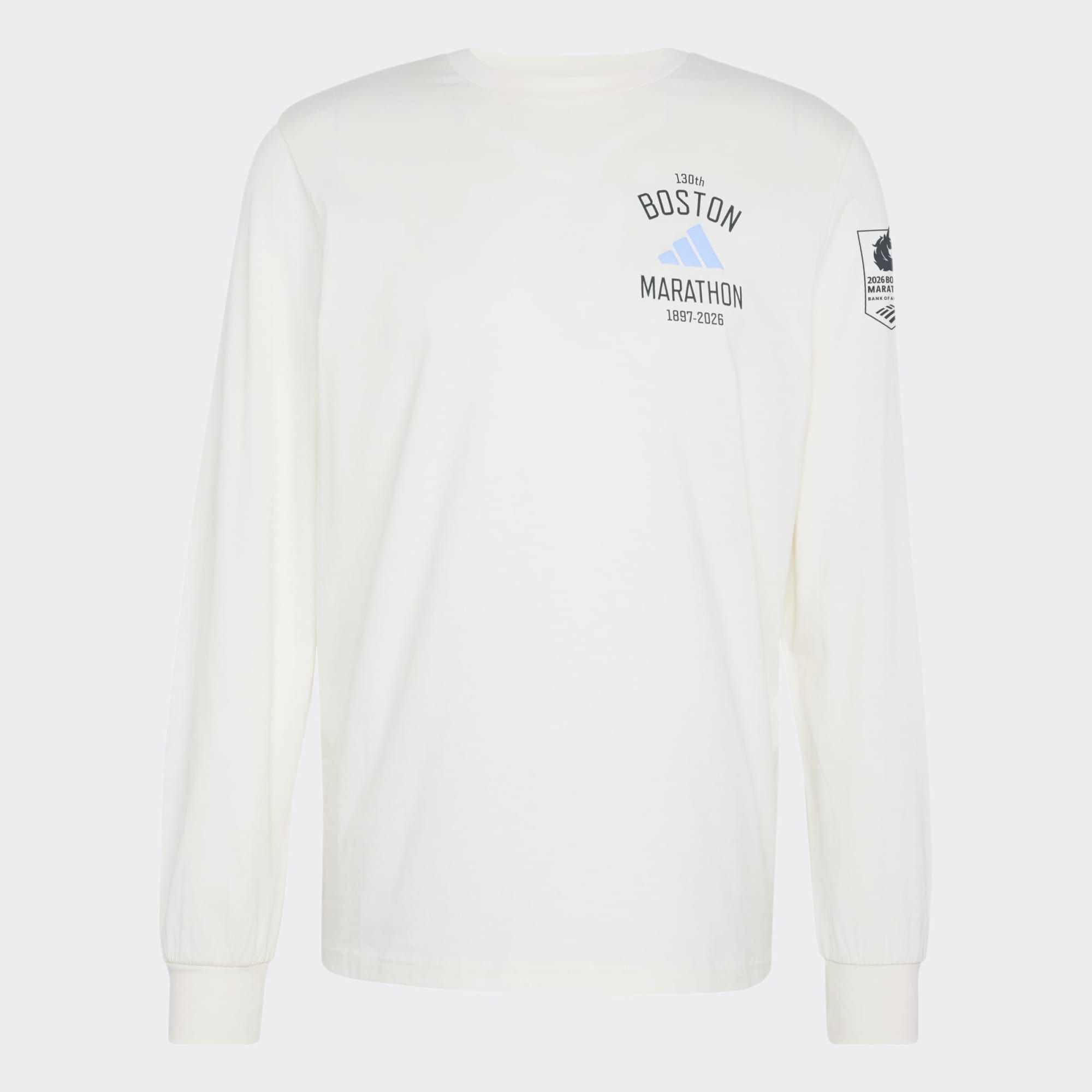 adidas Men's Boston Marathon 2026 Long Sleeve Graphic T-Shirt product image