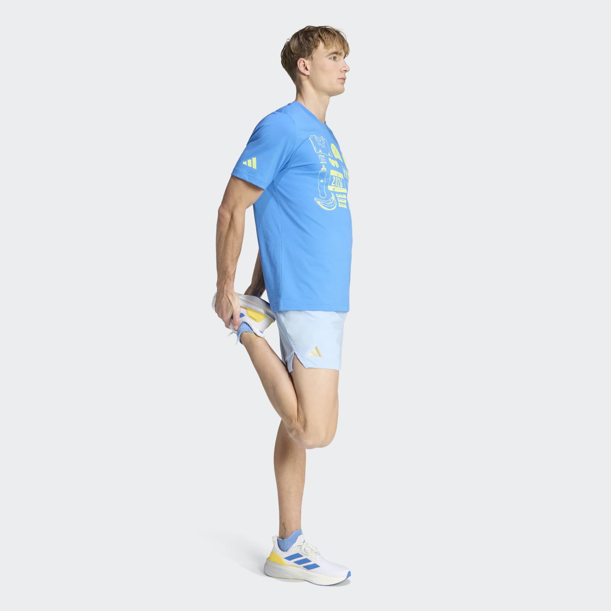 adidas Men's Boston Marathon 2026 Prep Graphic T-Shirt product image
