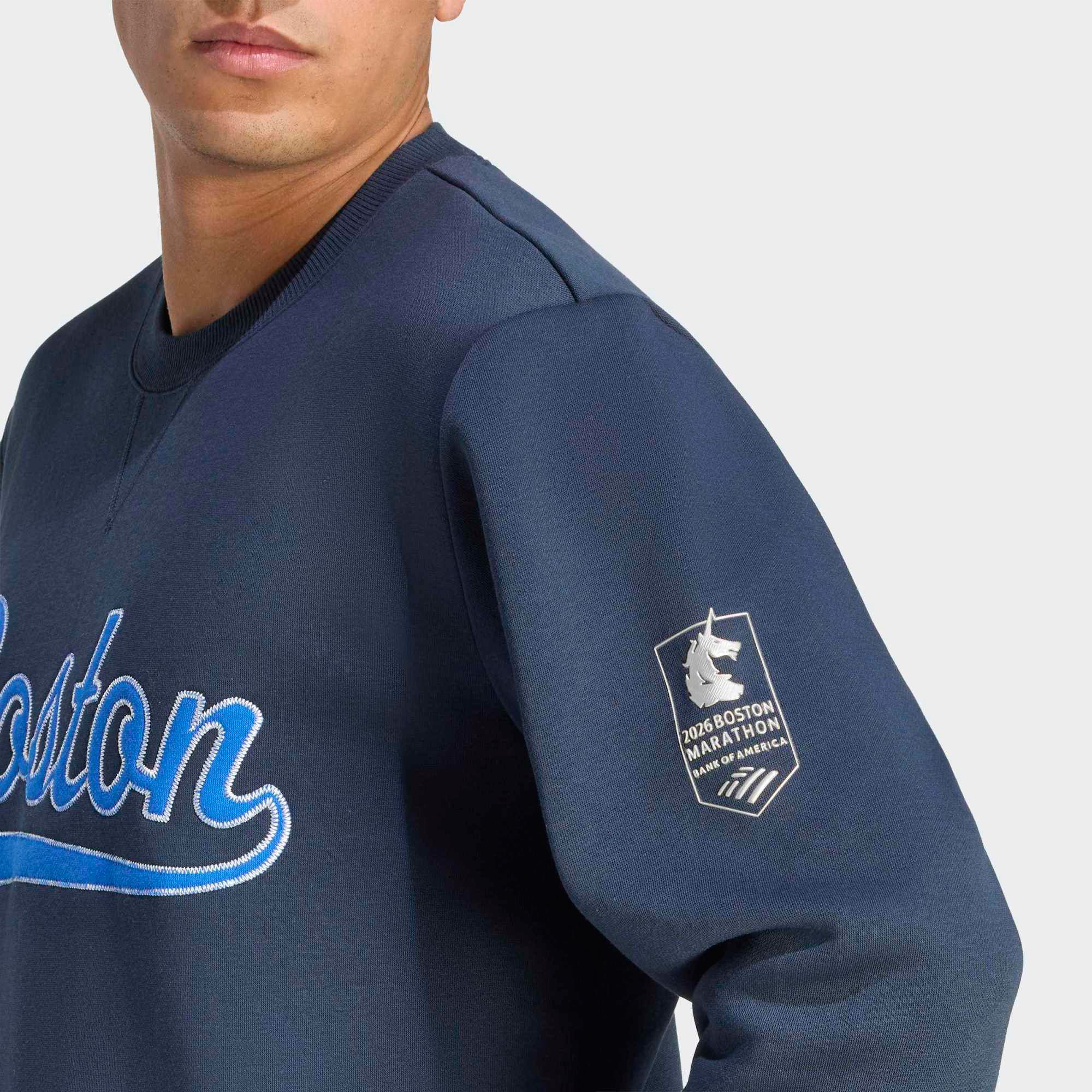 adidas Men's Boston Marathon 2026 Crewneck Sweatshirt product image