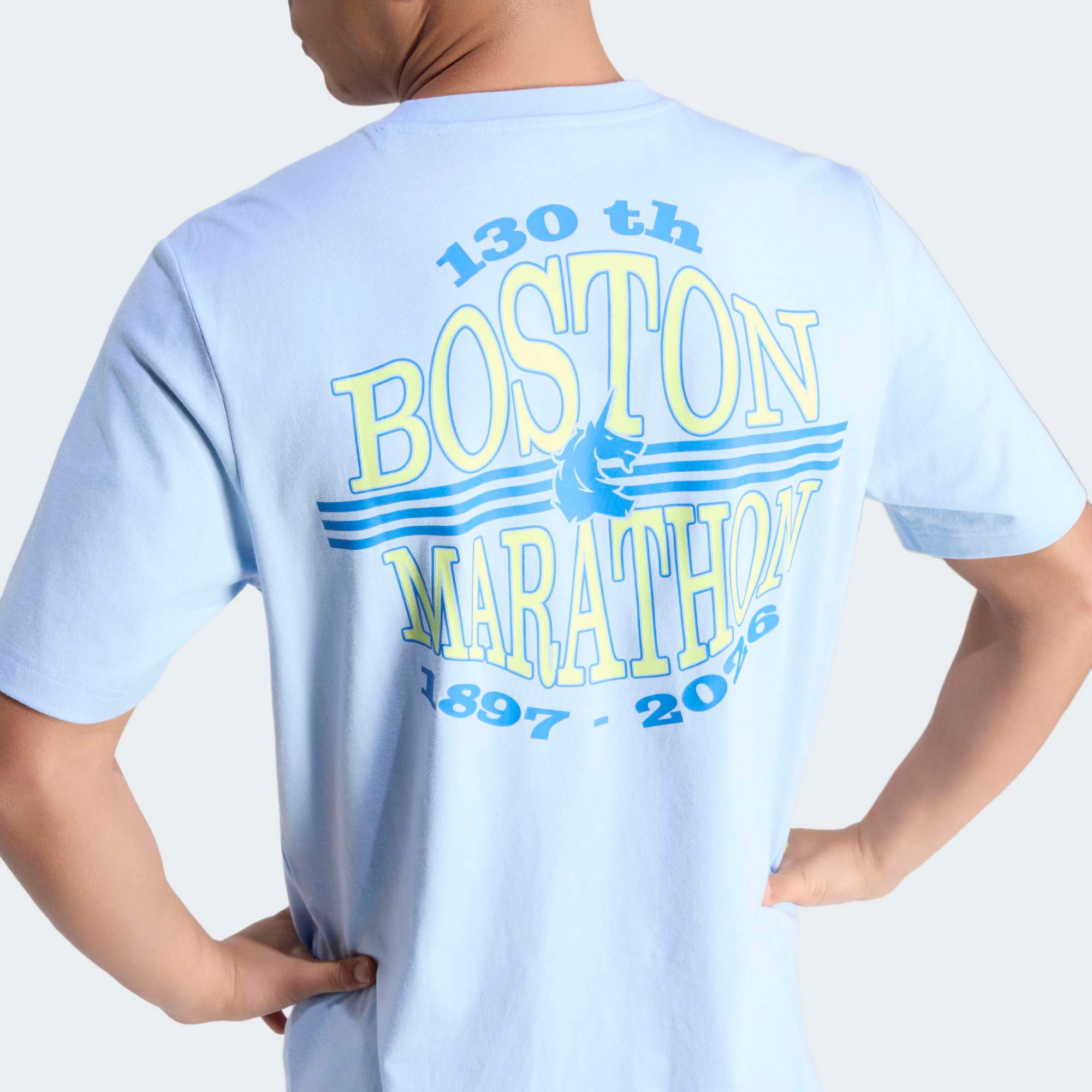 adidas Men's Boston Marathon 2026 Retro T-Shirt product image