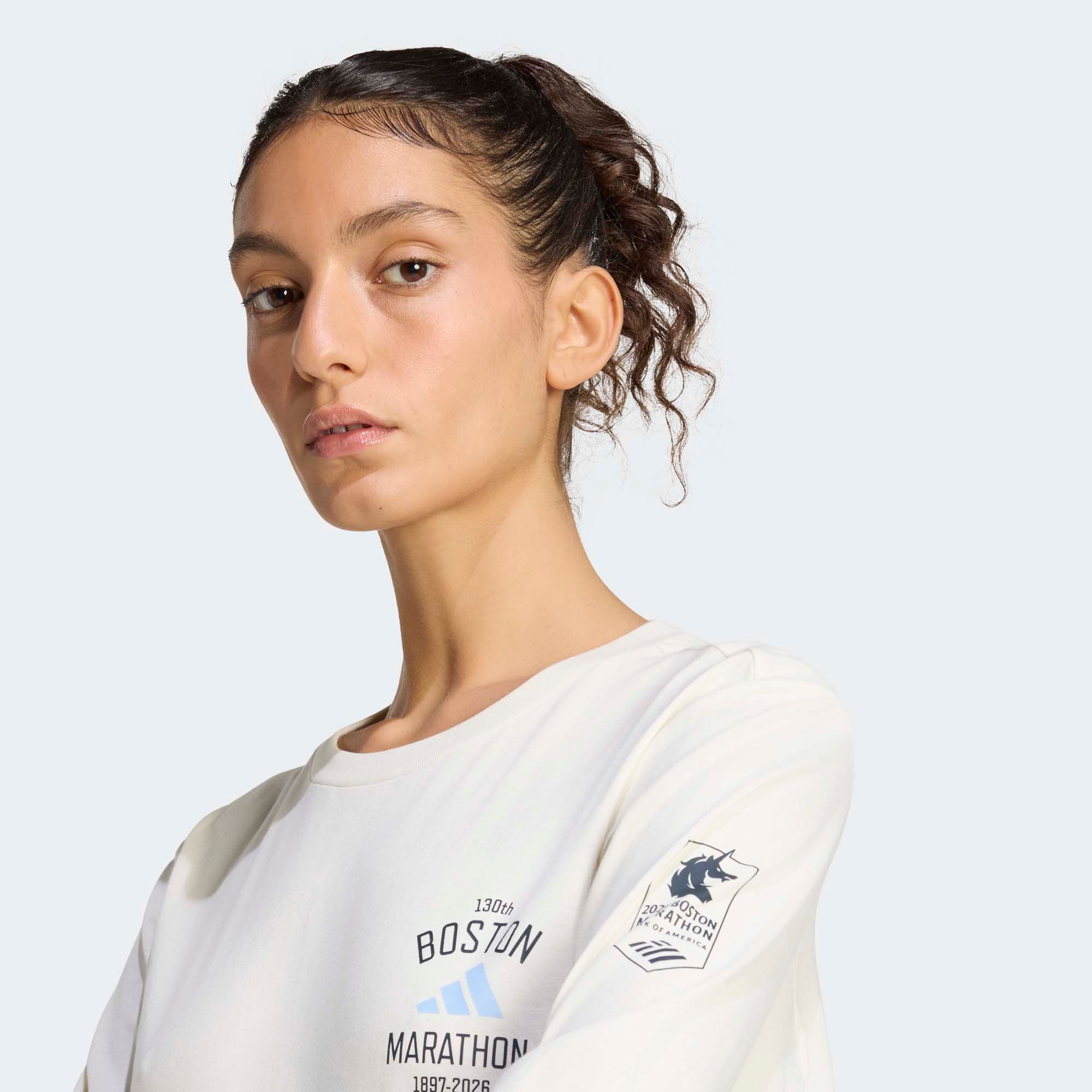 adidas Women's Boston Marathon 2026 Running Long Sleeve Graphic Tee product image