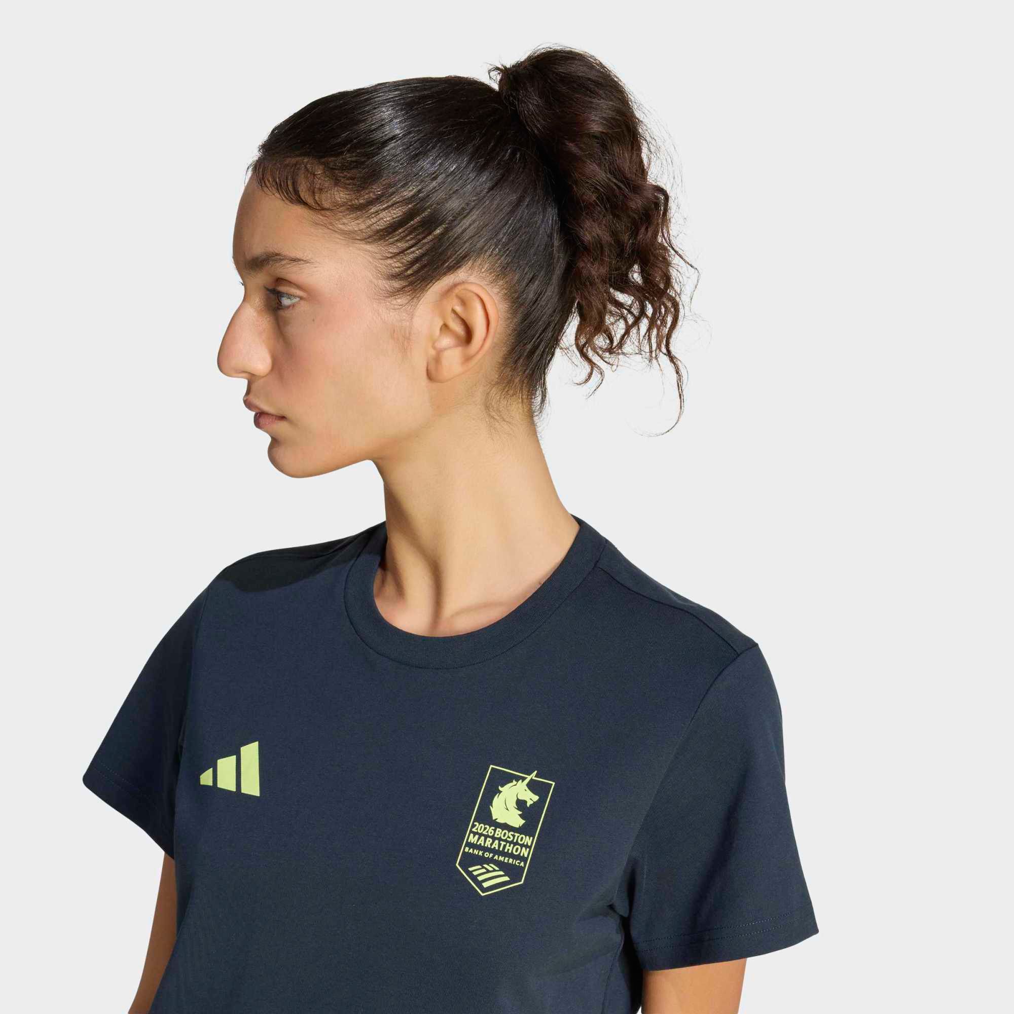 adidas Women's Boston Marathon 2026 Map Graphic T-Shirt product image