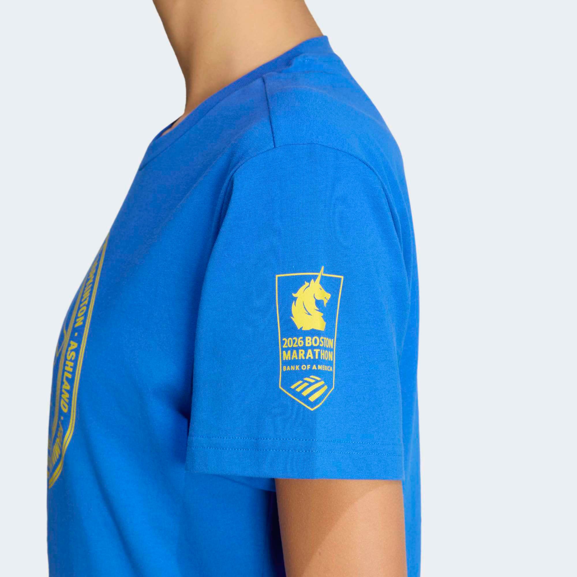 adidas Women's Boston Marathon 2026 Logo Graphic T-Shirt product image