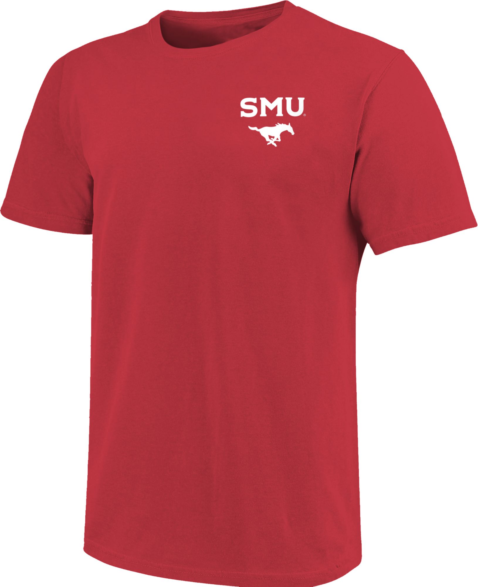 Image One Men's Southern Methodist Mustangs Red Fight Song T-Shirt product image