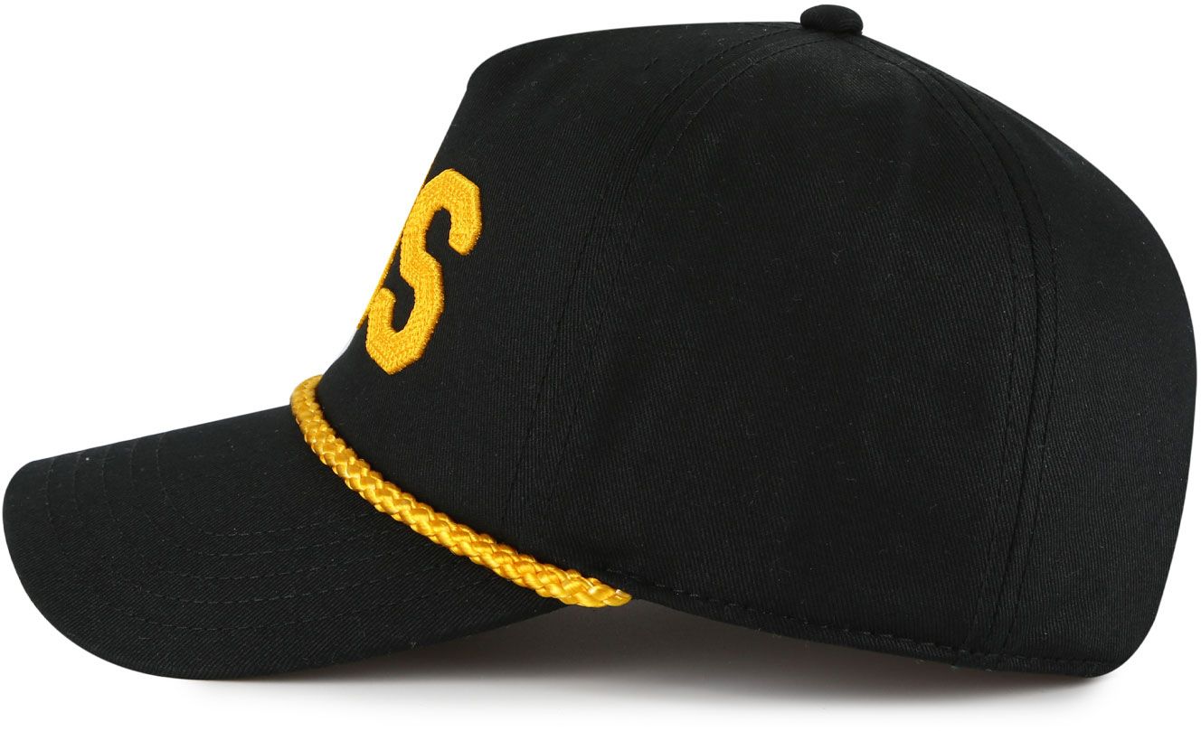 American Needle Adult Boston Black Rope Adjustable Hat product image