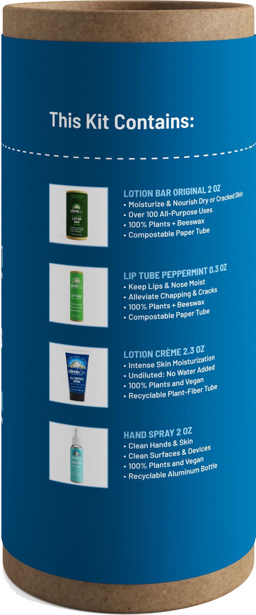 climbOn Skincare Essentials Kit product image
