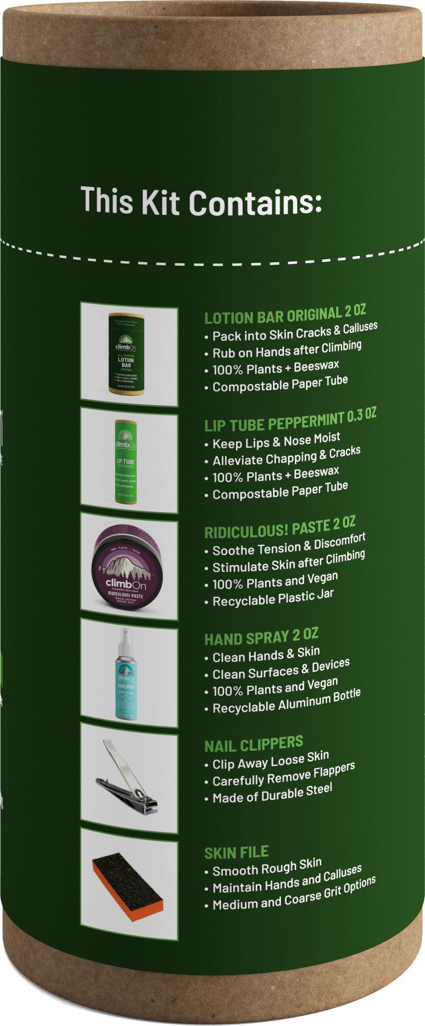 climbOn Climber's Skincare Kit product image