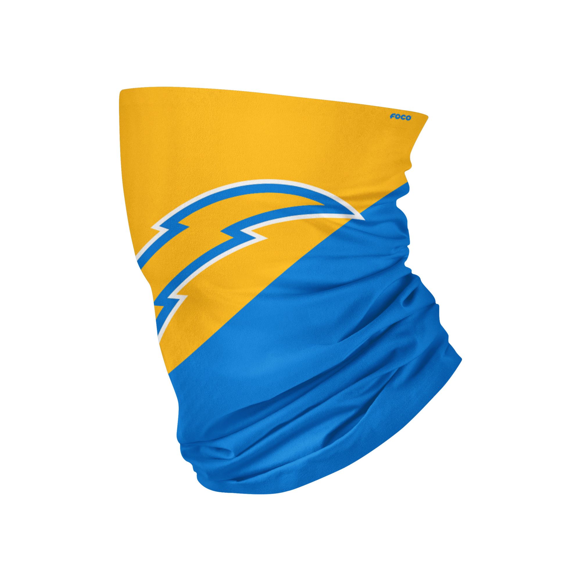 FOCO Adult Los Angeles Chargers Neck Gaiter product image