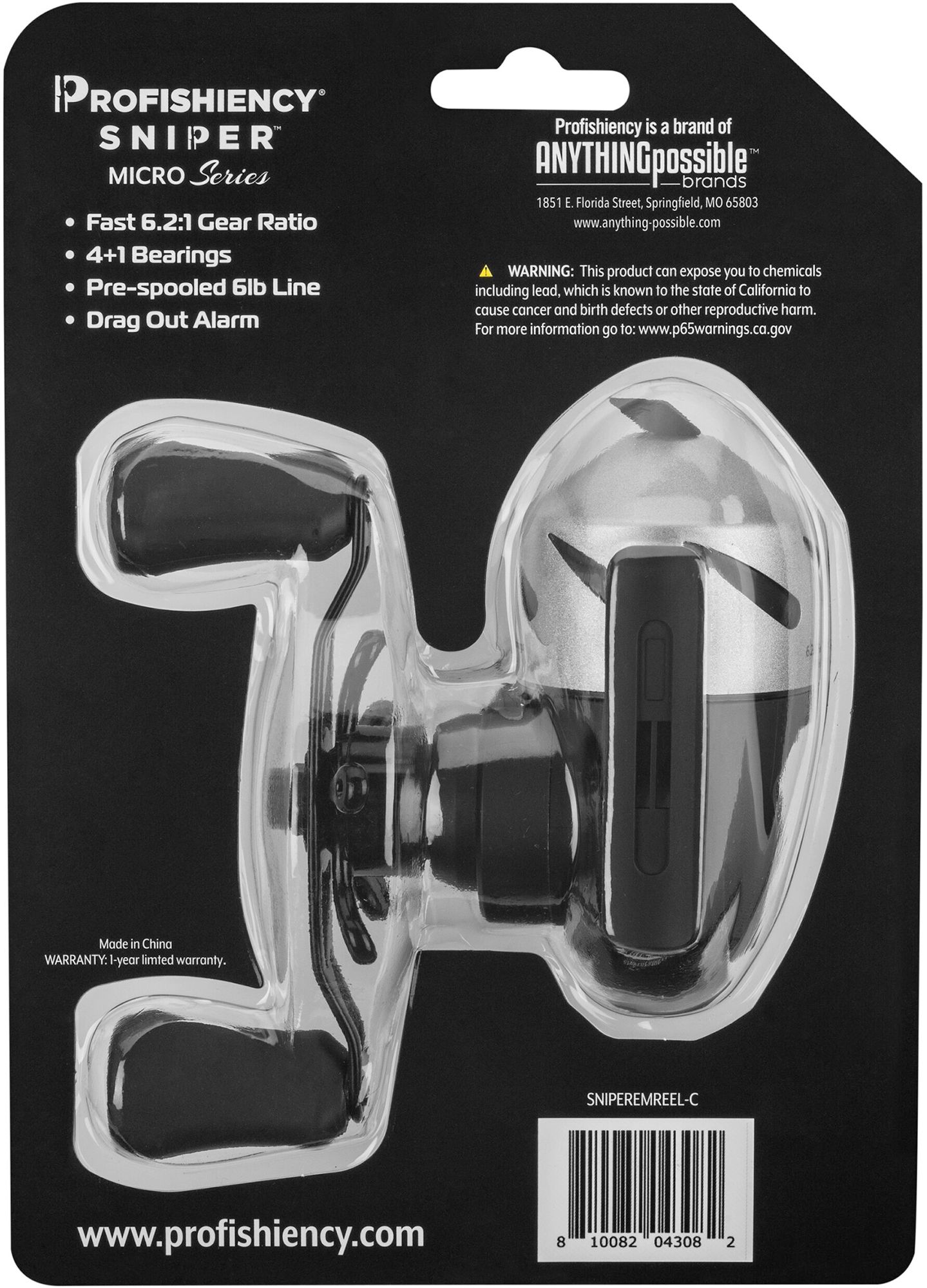 ProFISHiency Sniper E-Series Spincast Reel product image