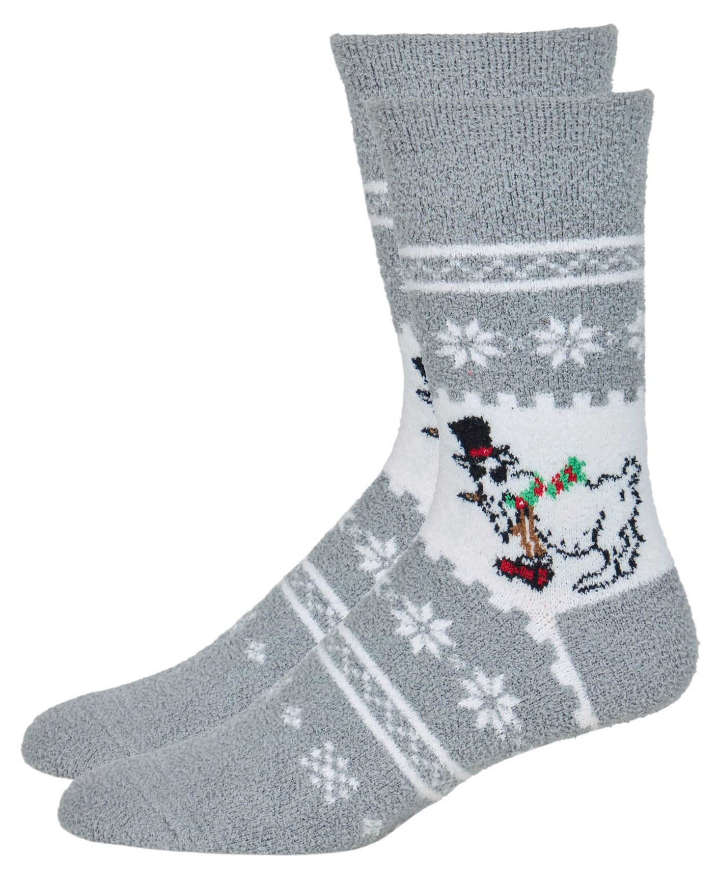 GOAT USA Snowman Fuzzy Socks - Adult product image
